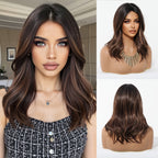 20 Inch Black Curly Wig with Figure-of-Eight Bangs; Wigs for Women, Carnival; Kpop, K Pop; Y2k; Cosplay; Fluffy Hair Net; Festive Atmosphere; Musthave for Beginners; Rose Net Hat; Comfortable to Wear; Matte High Temperature ; Unique Wig