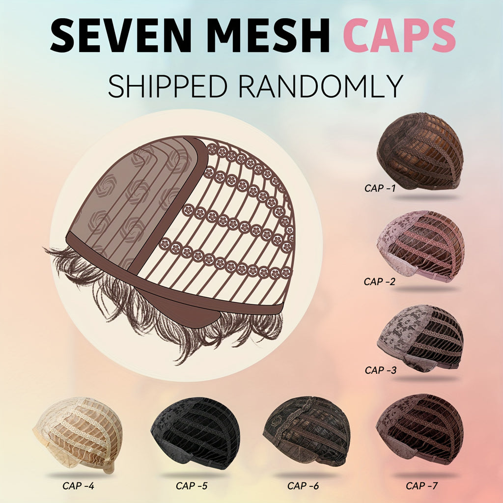 20 Inch Black Curly Wig with Figure-of-Eight Bangs; Wigs for Women, Carnival; Kpop, K Pop; Y2k; Cosplay; Fluffy Hair Net; Festive Atmosphere; Musthave for Beginners; Rose Net Hat; Comfortable to Wear; Matte High Temperature ; Unique Wig